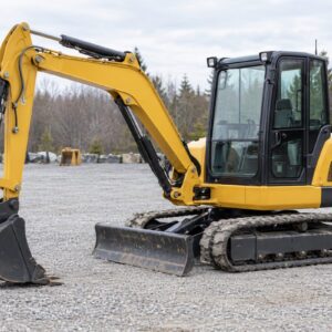 Illustrative AI-generated excavator for a demo listing
