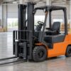 Illustrative AI-generated forklift for a demo listing