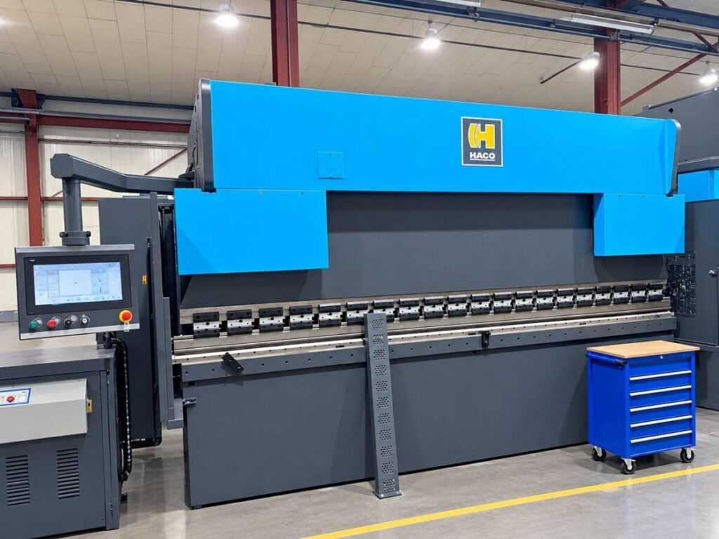 Haco PPES 200 ton x 4100 mm CNC — Hydraulic press brake — photo 1