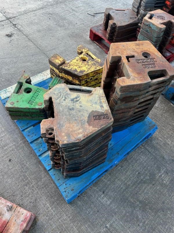 SELECTION OF TRACTOR WEIGHTS — photo 3
