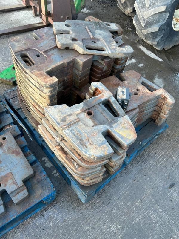 SELECTION OF TRACTOR WEIGHTS — photo 8