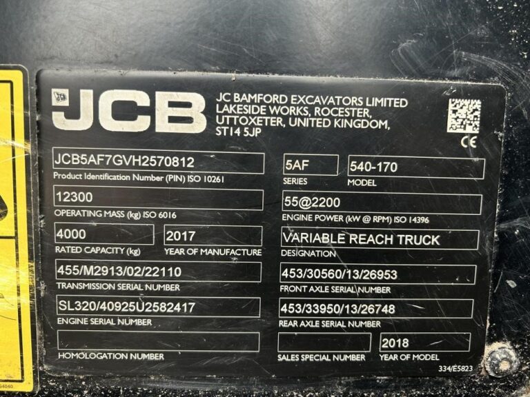2018 JCB 540-170 — photo 10