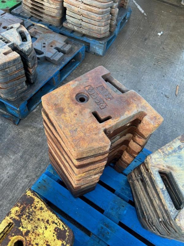 SELECTION OF TRACTOR WEIGHTS — photo 2