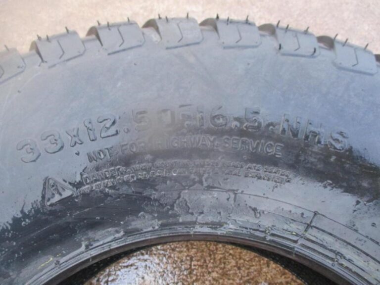 Tires MULTITRAC 33×12.50-16.5 NHS — photo 3