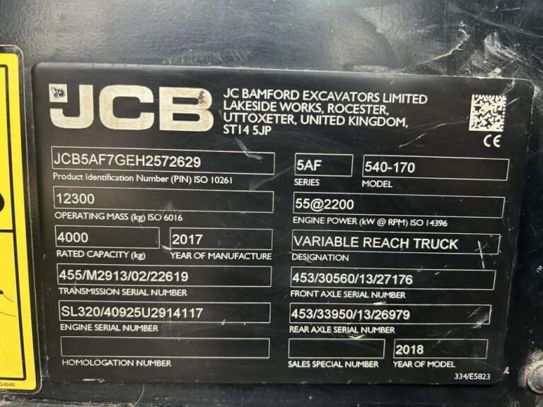 2018 JCB 540-170 — photo 8
