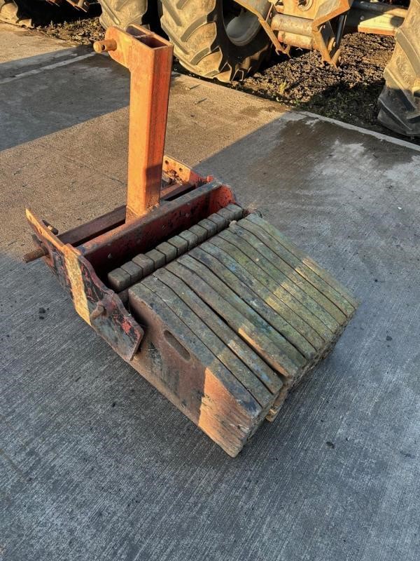 SELECTION OF TRACTOR WEIGHTS — photo 7