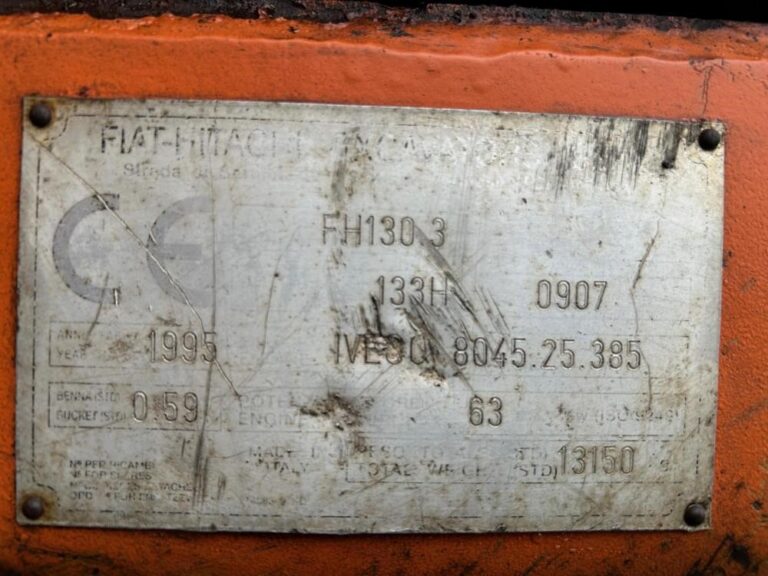 1995 FIAT HITACHI FH130.3 — photo 8