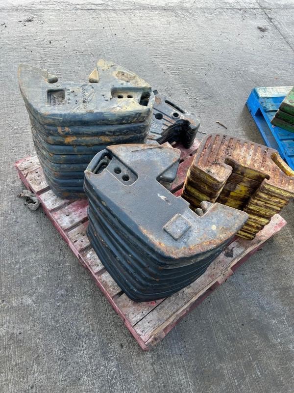 SELECTION OF TRACTOR WEIGHTS — photo 9